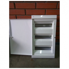 Распределительный шкаф ABB UNIBOX 36 мод., IP41, встраиваемый, термопласт, белая дверь, Шкаф распродажа №11