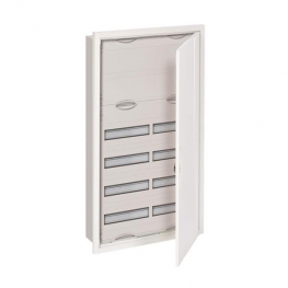 Распределительный шкаф ABB U 144 мод., IP31, встраиваемый, металл, белая дверь, U62K