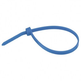 Стяжка кабельная, стандартная, полиамид 6.6, голубая, TY400-50-6 (1000шт)