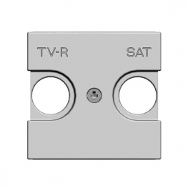 Накладка на розетку телевизионную ABB ZENIT, альпийский белый, N2250.1 BL