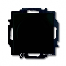 Светорегулятор-переключатель поворотный ABB BASIC55, 400 Вт, chateau-black, 6515-0-0846
