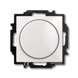 Светорегулятор ABB BASIC55, 400 Вт, альпийский белый, 6515-0-0842