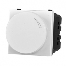 Светорегулятор-переключатель клавишный ABB ZENIT, 500 Вт, альпийский белый, N2260 BL