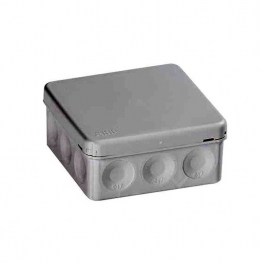 AP9 Коробка распределительная квадратная 86х86 мм, IP 65, белая