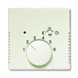 Накладка на термостат ABB AXCENT, chalet-white, 1710-0-3983