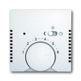Накладка на термостат ABB BASIC55, альпийский белый, 1710-0-3867
