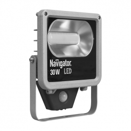 Светодиодный прожектор 30 w Navigator с датчиком движения NFL-M-30-4K-SNR-LED