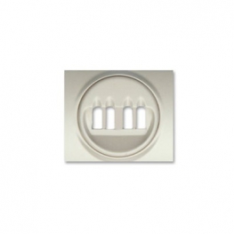 Legrand 771525 Лицевая панель двойной акустической розетки жемчуг