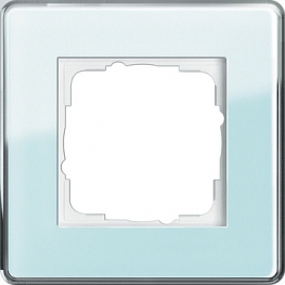 Рамка Gira Esprit Glass C 1 пост салатовое стекло 0211518