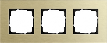 Рамка Gira Esprit 3 поста алюм.светлое золото 0213217