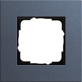 Рамка Gira Esprit Linoleum-Multiplex 1 пост синего цвета 0211227