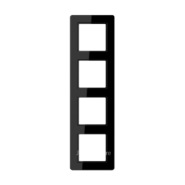 Jung A Flow - Рамка 4-ая, цвет черный