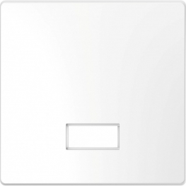 SE Merten D-Life Белый Лотос Клавиша с полем для символа, Schneider Electric, Белый, MTN3350-6035