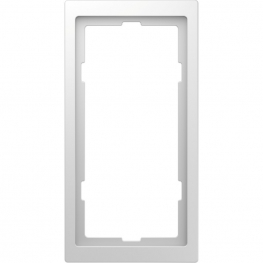 SE Merten D-Life Белый Лотос Рамка 2-ая для розетки для бритья, Schneider Electric, Белый, MTN4025-6535