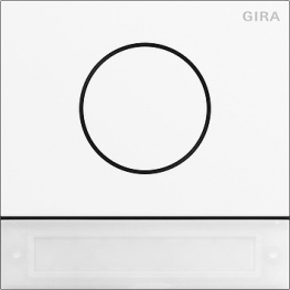 5569902 - Gira Модуль дверной станции System 106 с кнопкой ввода в эксп.