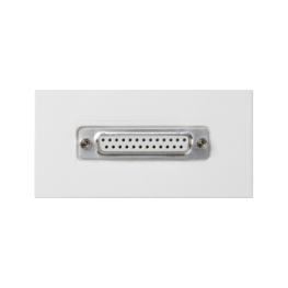 2xК45 Плата D-sub (DB25) (25 pin) параллельный порт для принтера 